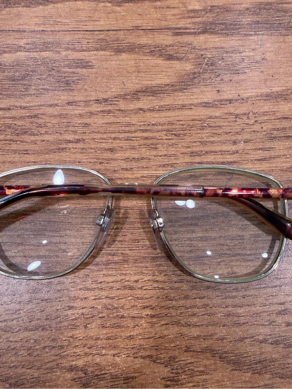 Vintage Titmus T262 TOR Z87 Tortoise & Gold Safety Glasses Frames Only 135 C105